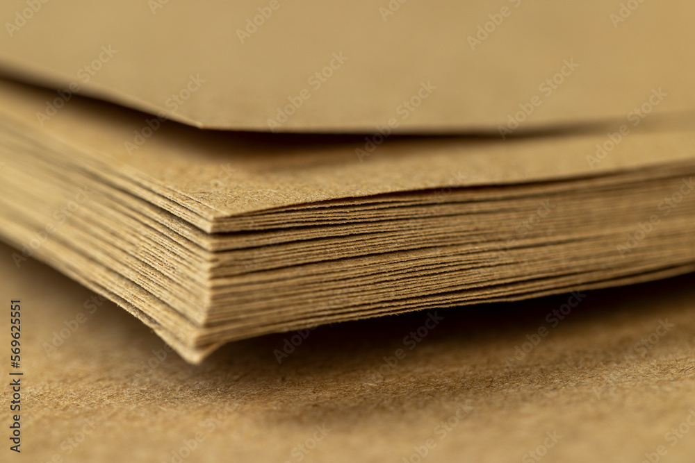 Yellow blank paper for writing and printing texts Yellow blank paper for writing and printing texts