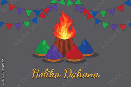 Holika Dahana background.