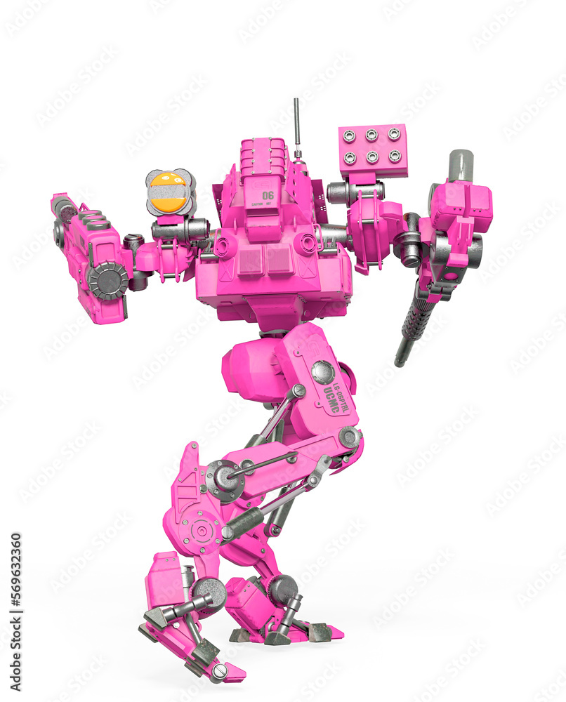 combat mech is turning combat mech is turning