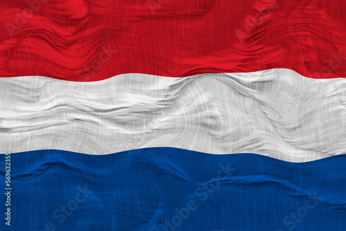 National flag of Netherlands. Background with flag of Netherlands.