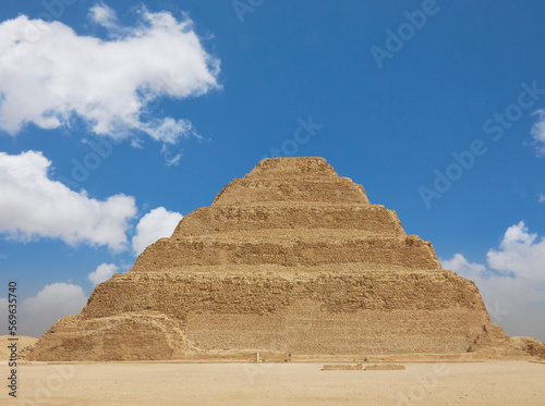 Landscapes of the Step Pyramid of Djoser and its interior