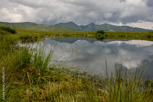 lake in the mountains