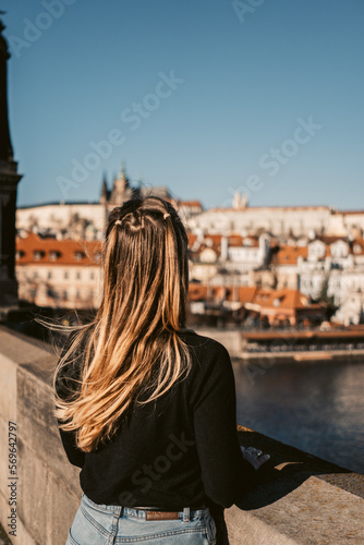Girl in Prague