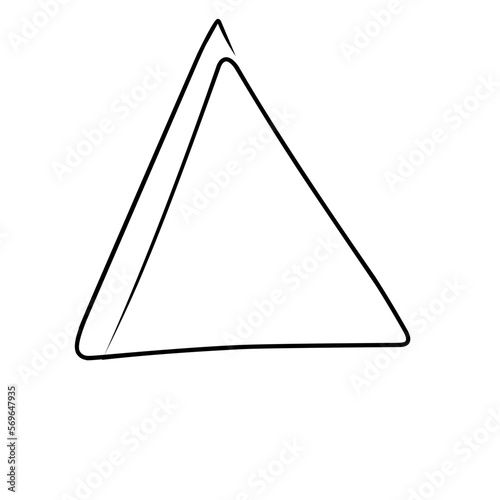 Hand Drawn Triangle