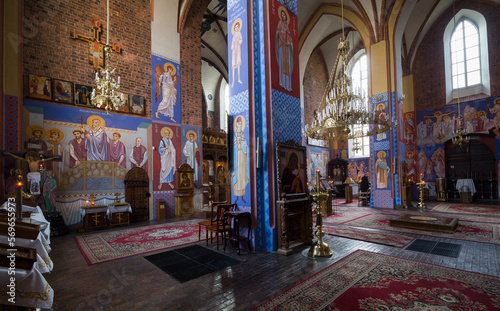 Orthodox Cathedral of the Nativity of the Most Holy Theotokos Wroclaw, Poland.