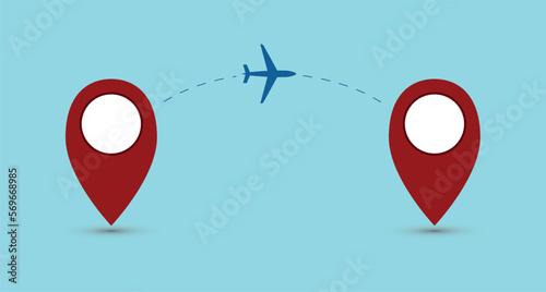  icona, aeroplano, rotta, viaggio, aeroporto