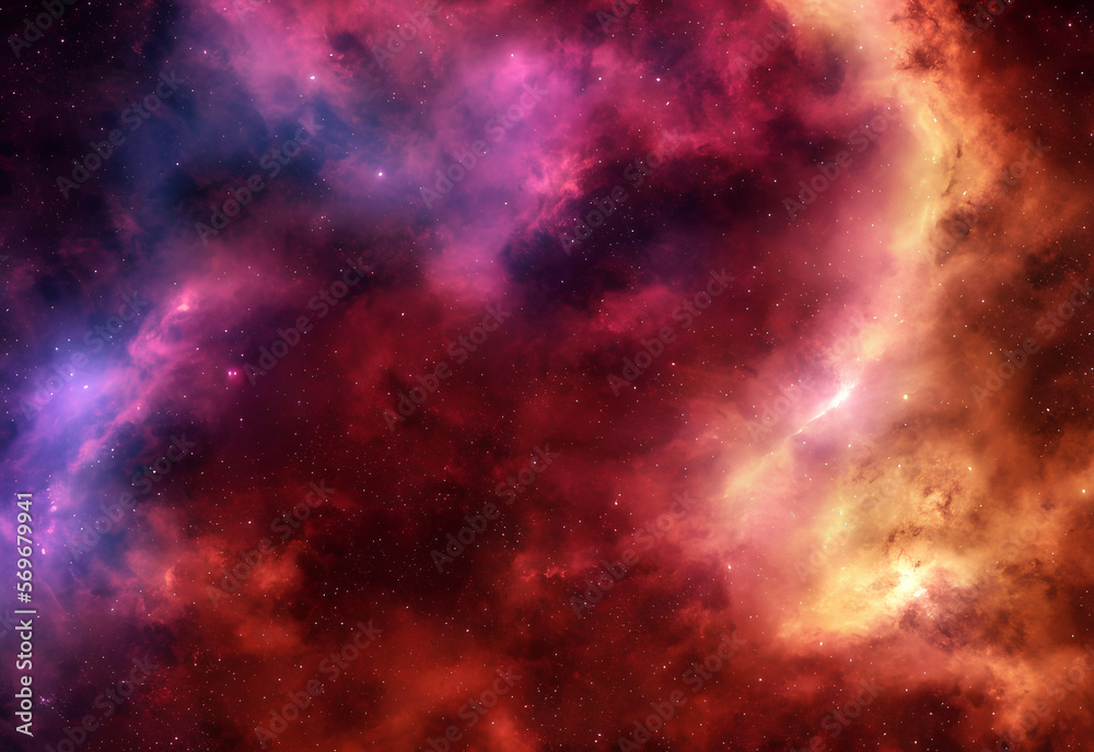 Galaktische Pracht, Nebula