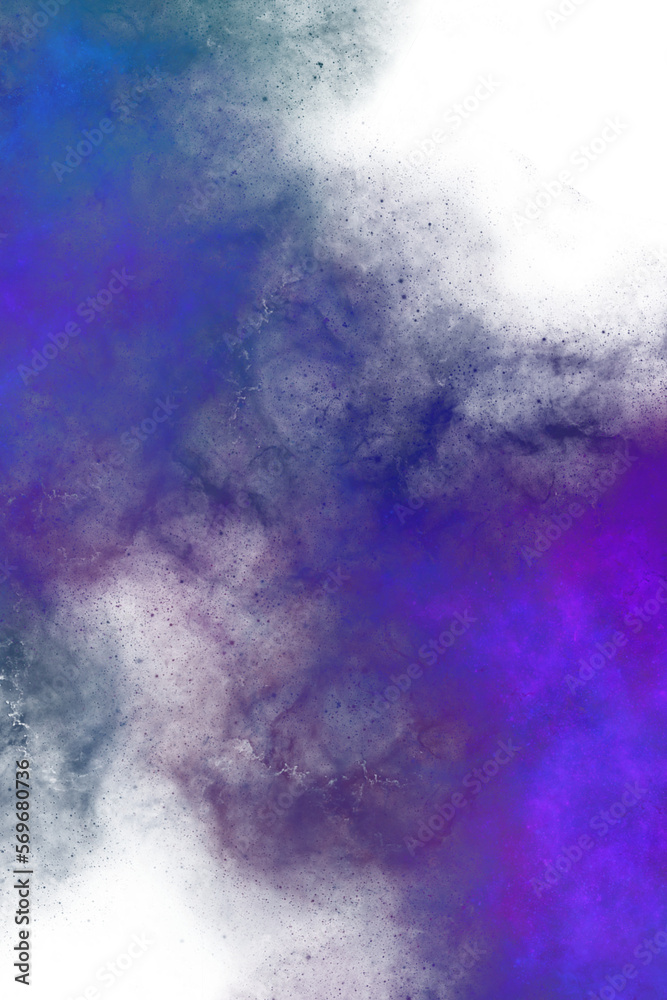 Fototapeta premium Abstract Gradient Blue Pink Nebula Cloud Backdrop