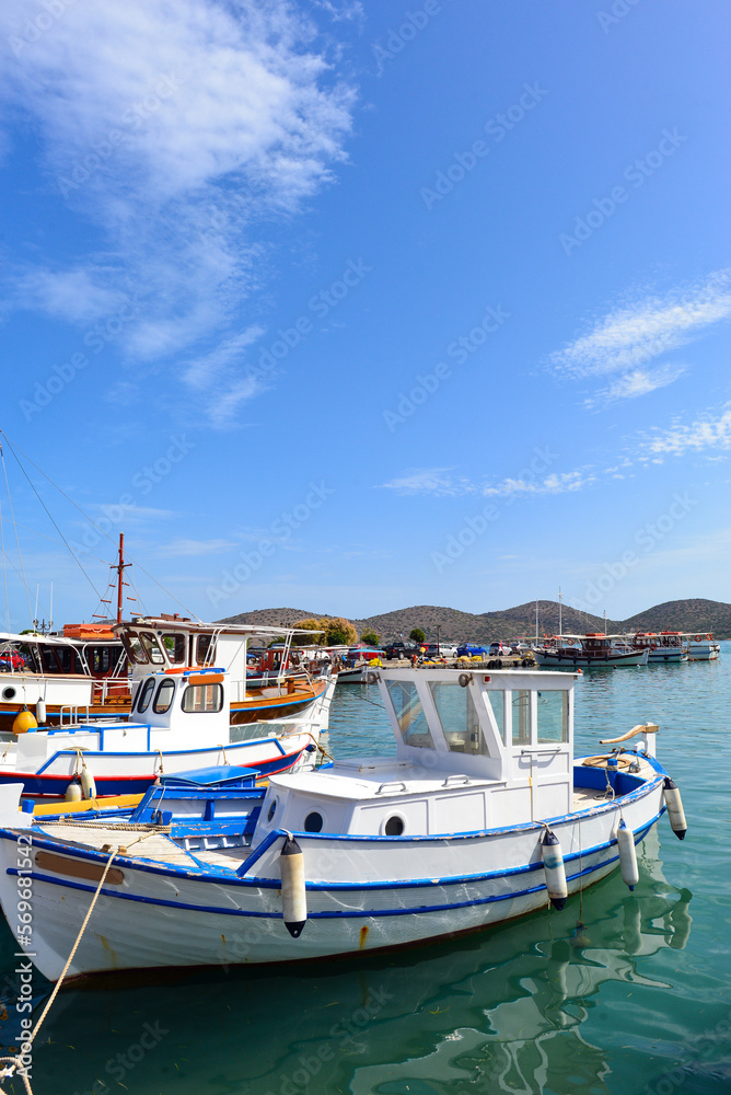 Fischereihafen Elounda, Agios Nikolaos, Kreta