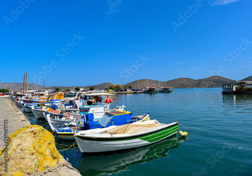 Fischereihafen Elounda  Agios Nikolaos  Kreta