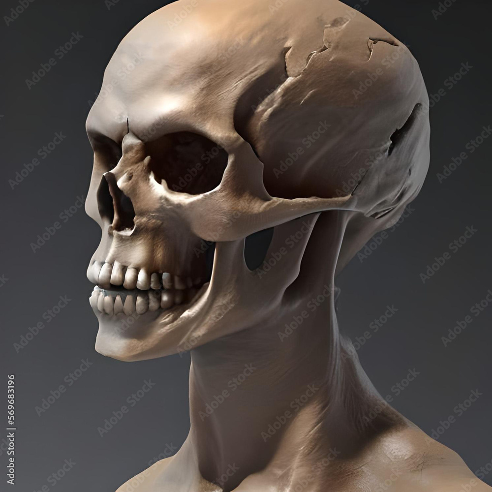 Obraz premium Totenkopf