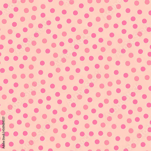 Polka dot seamless pattern. Minimalism fashionable mosaic design print. Polka dots creative trendy background, tile. For home decor, fabric textile pattern, postcard, wrapping paper, wallpaper