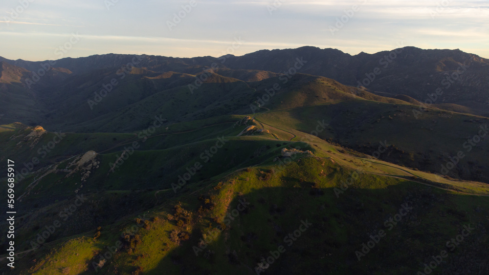 Fototapeta premium Lang Ranch Open Space, Simi Valley, California