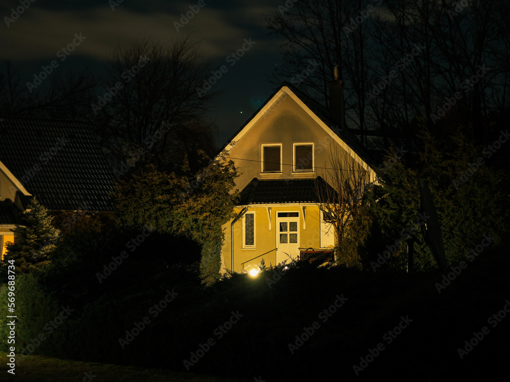 house in the night house in the night