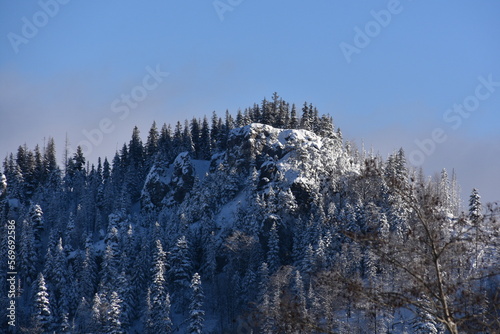 Tatry, TPN, Nosal, zima, góra, śnieg, krajobraz, Zakopane,