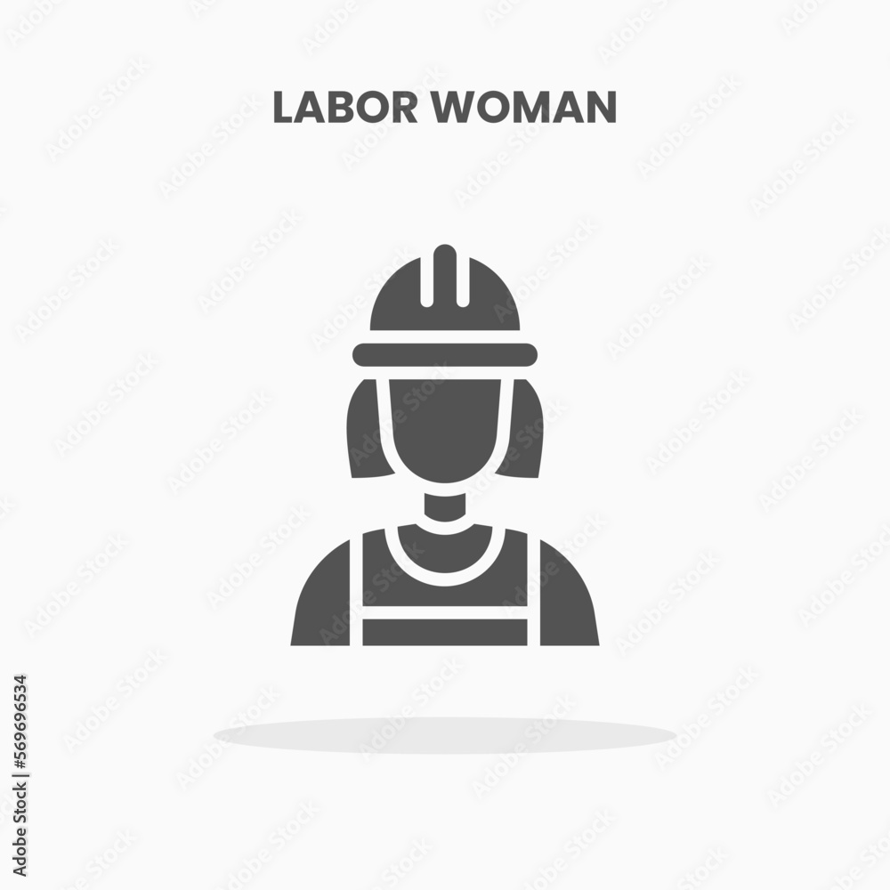 Labor Woman icon vector illustration glyph style. Great used for web, app, digital product, presentation, UI and many more. Labor Woman icon vector illustration glyph style. Great used for web, app, digital product, presentation, UI and many more.