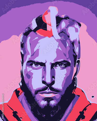 Artistic portrait of a person 