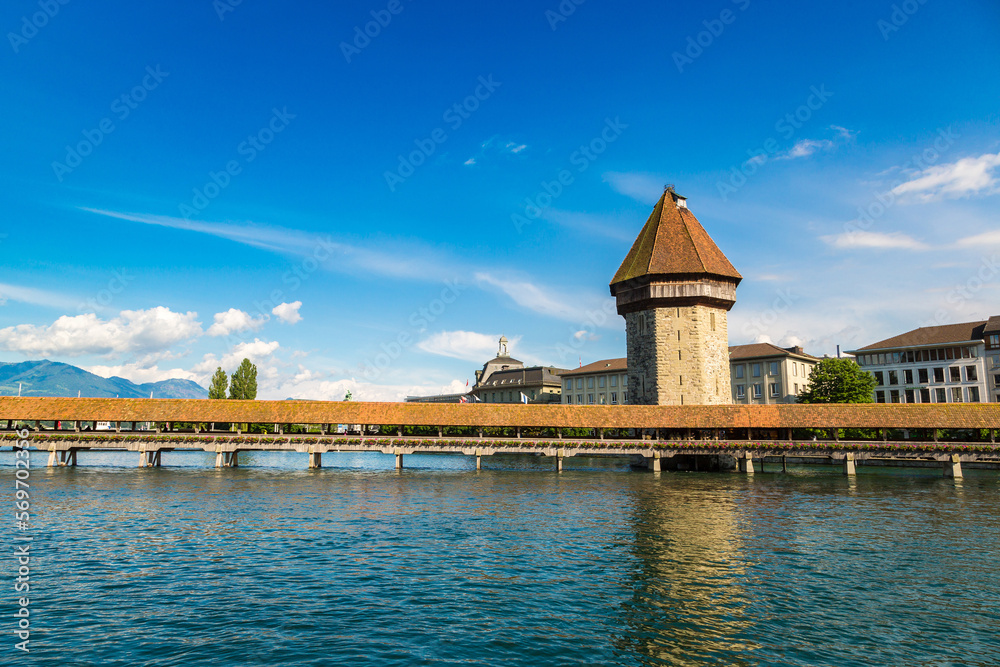 Chapel bridge in Lucerne