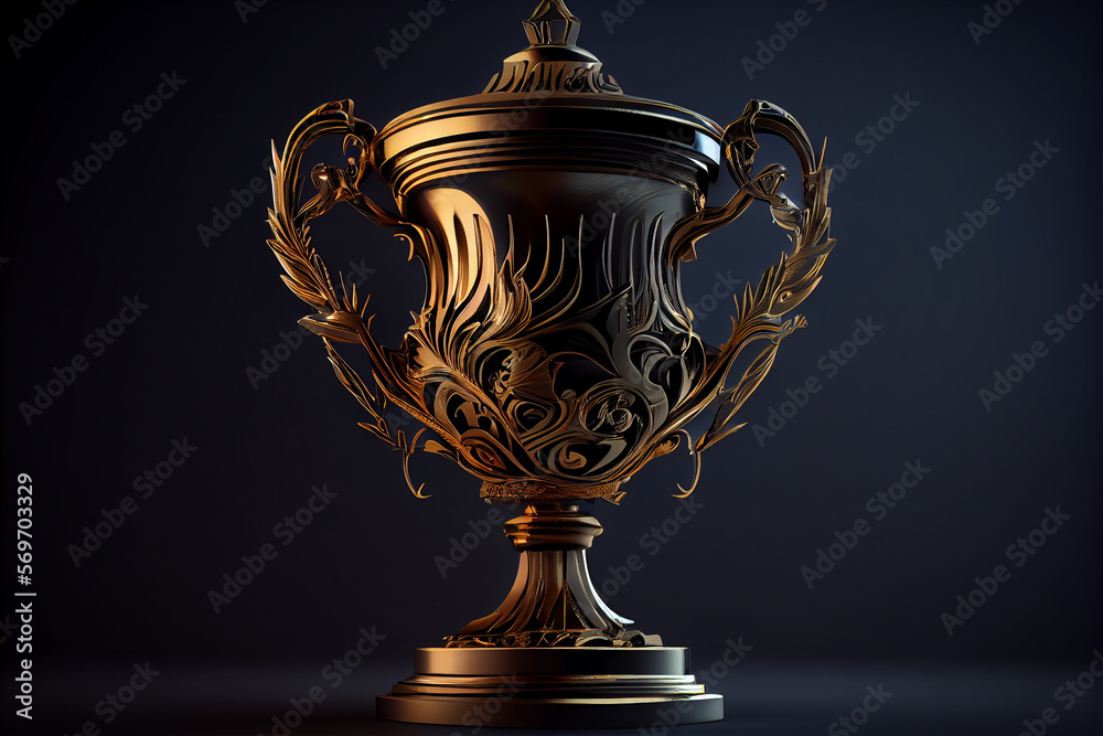 Golden Trophy. generative ai Golden Trophy. generative ai