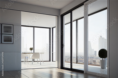 Modern apartment with minim...