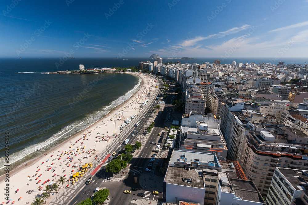 Brazil, Rio de Janeiro, Copacabana, Beach
