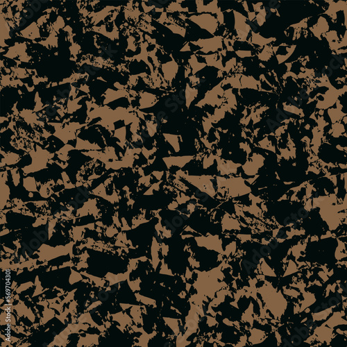 Grunge texture seamless vector pattern. African abstract background, animal skin textile. Stone wall background.