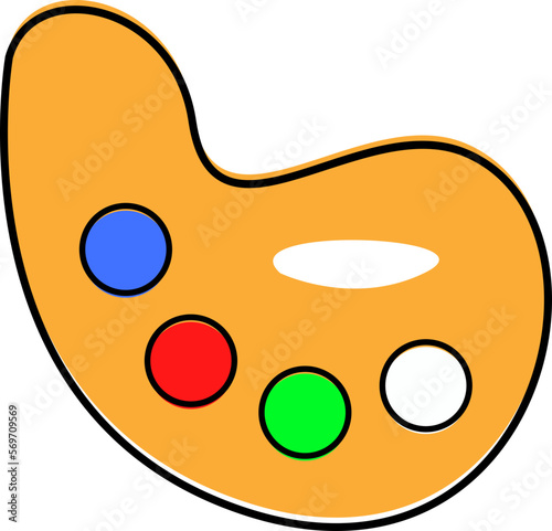 Colour Paint board
