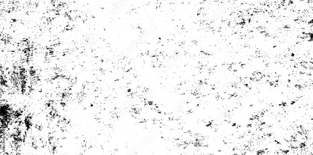 Rough black and white texture vector. Distressed overlay texture. Grunge background. Abstract textured effect. Vector Illustration. Black isolated on white background. EPS10