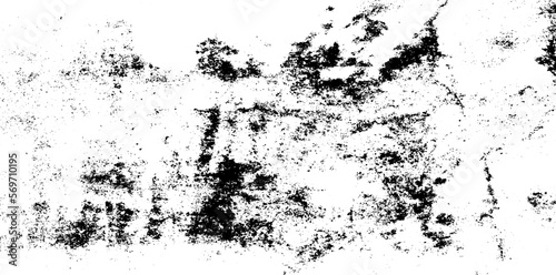 Wallpaper Mural Rough black and white texture vector. Distressed overlay texture. Grunge background. Abstract textured effect. Vector Illustration. Black isolated on white background. EPS10 Torontodigital.ca