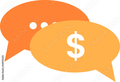 Money discussion illustration