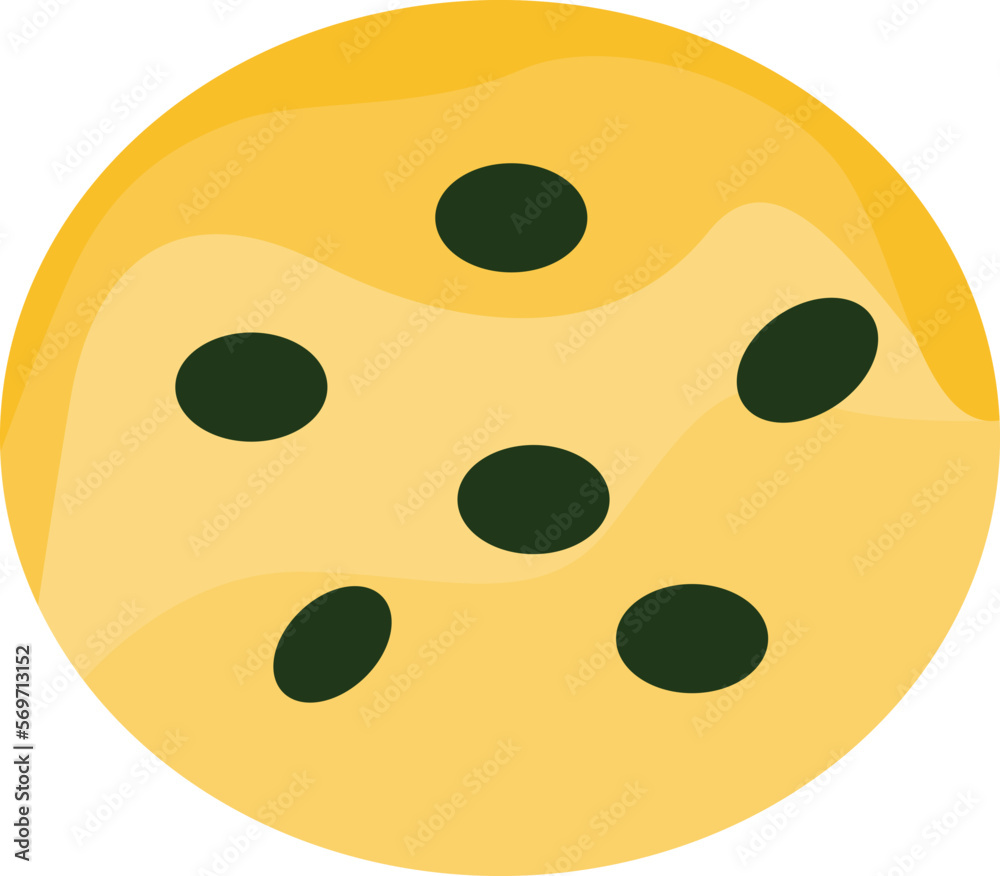 Fototapeta premium Cookies simple illustration