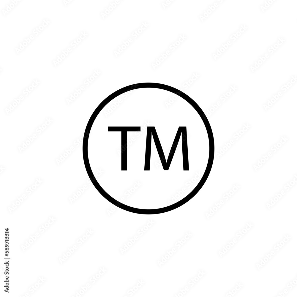 Trademark icon vector logo design template Trademark icon vector logo design template