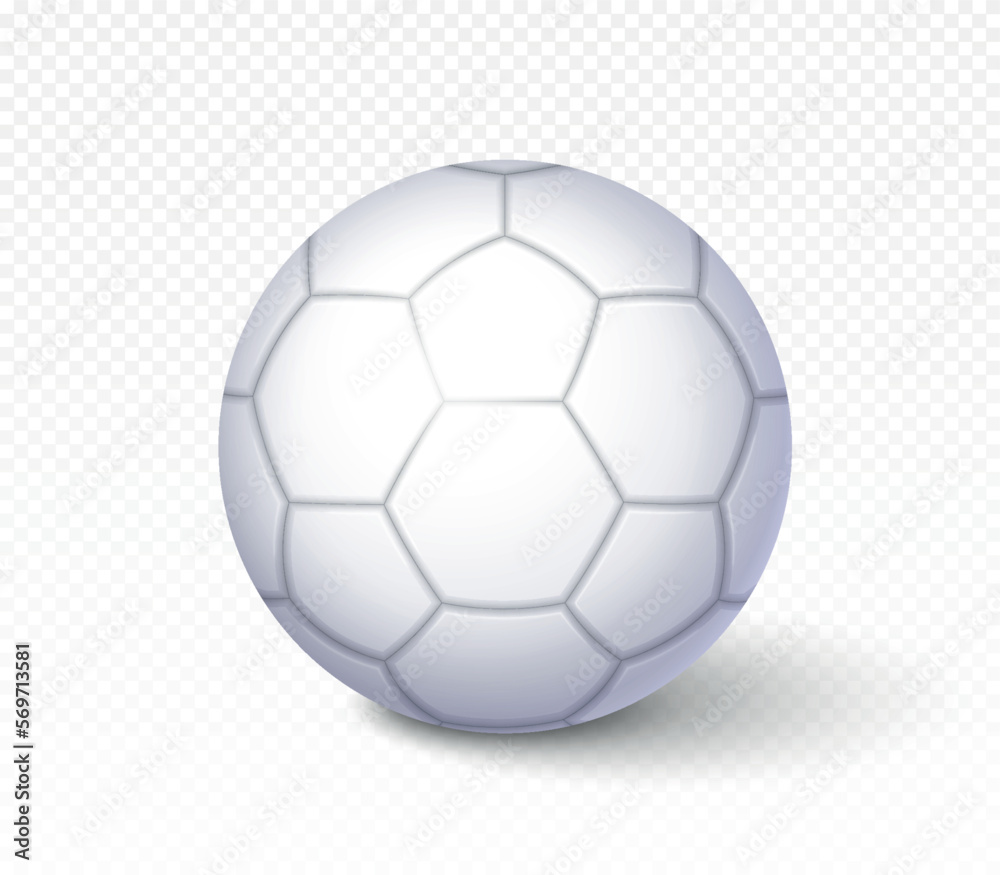 Obraz premium Realistic football ball