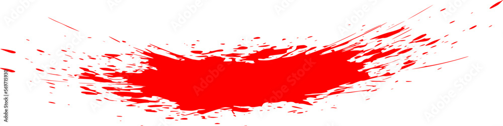 Red brush blood paint ink grunge Red brush blood paint ink grunge