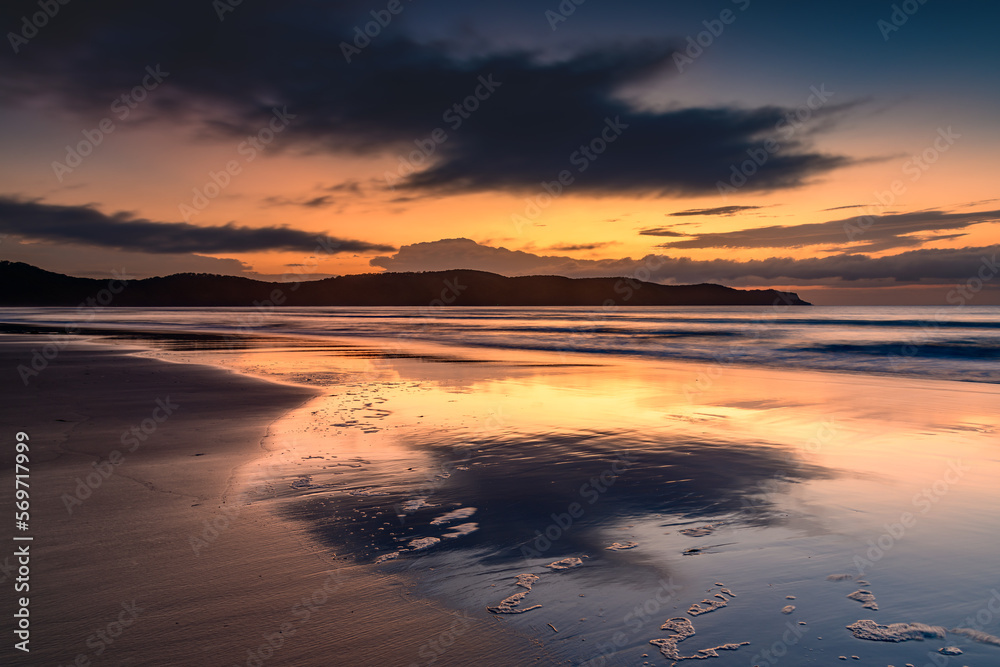 After the storm - Sunrise at the seaside After the storm - Sunrise at the seaside