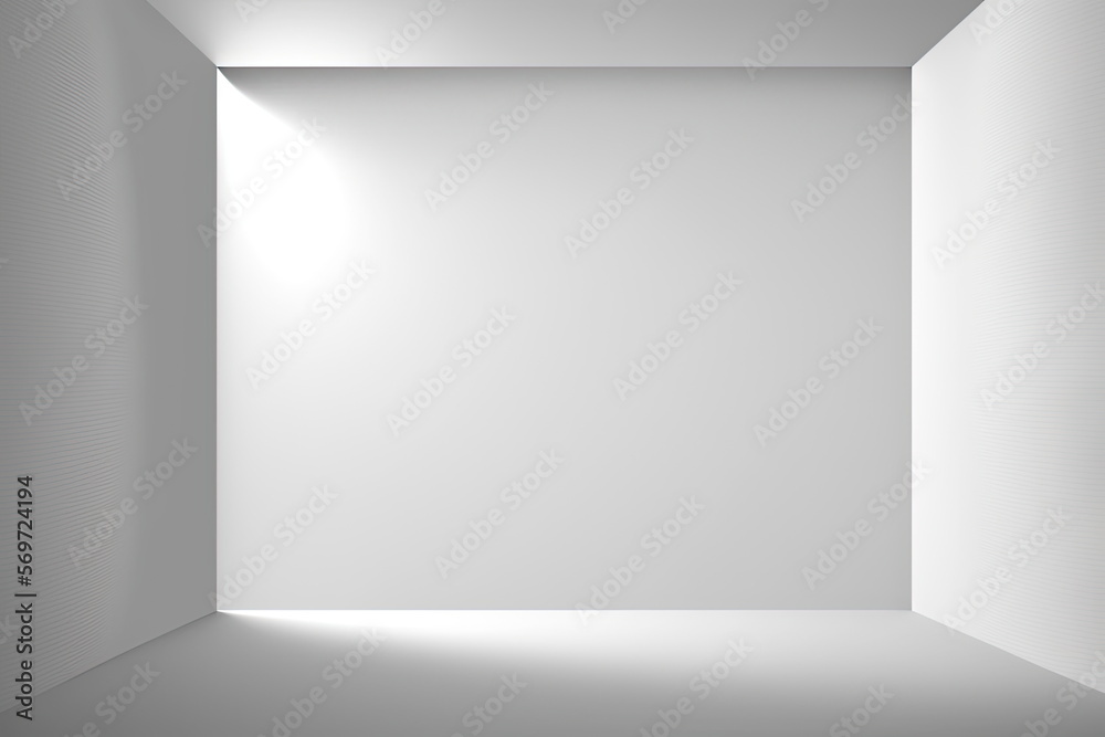 Fototapeta premium smooth white background, Made by AI,Artificial intelligence