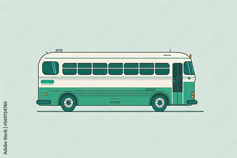 bus made with Generative AI.