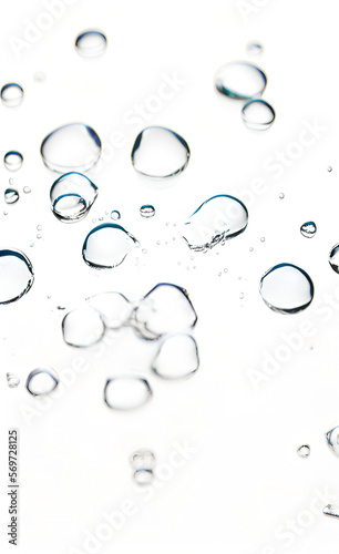 Water drops on white background, water drop, droplets of water ULTRA HD