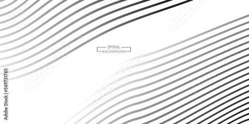 Abstract Diagonal curved striped background. Slanted wavy circle vector, showing line pattern. for your business