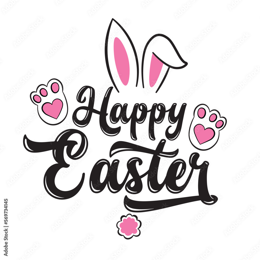 Fototapeta premium Happy Easter vector