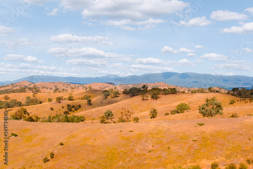 Australian countryside sunburnt country