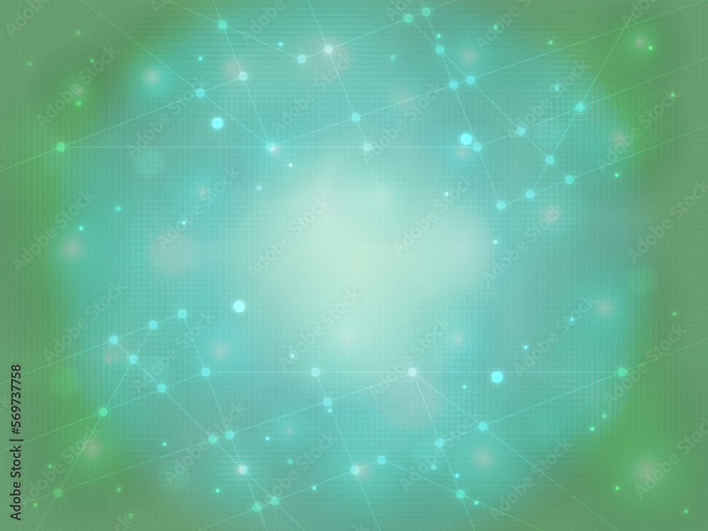 Cyber ​​background material (green)