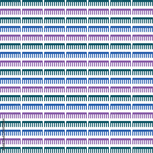 background with combs