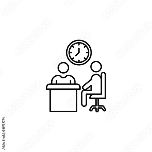 dialog icon. outline icon