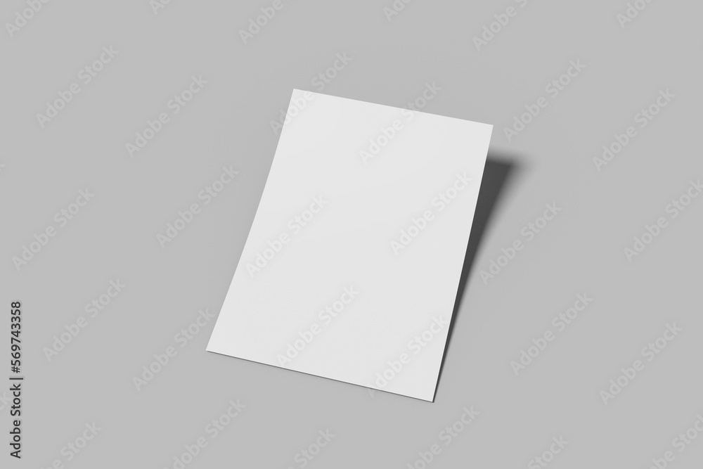 A4 Flyer Blank Mockup A4 Flyer Blank Mockup