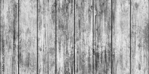 Seamless rustic wood planks background texture transparent overlay. Grungy hardwood floor, wall or deck repeat pattern. Vintage old weathered wooden displacement, bump or height map 3D rendering.