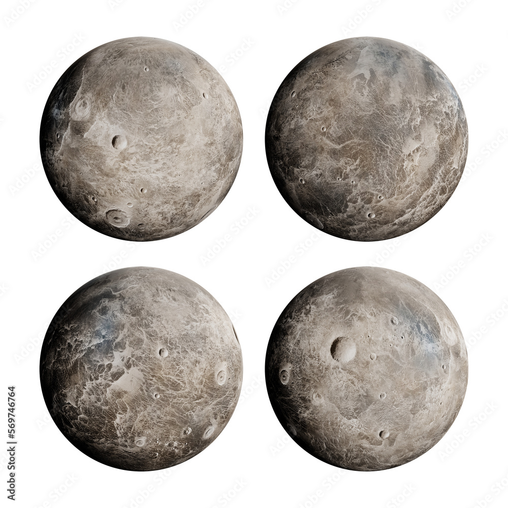 3d rendering planet ceres fictional solar system universe 3d rendering planet ceres fictional solar system universe