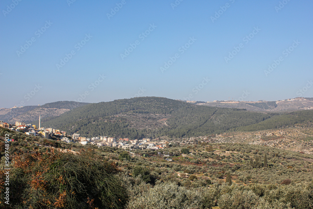Mount Tabor magnificent view from top