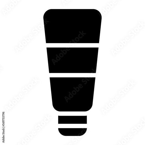 face scrub glyph icon