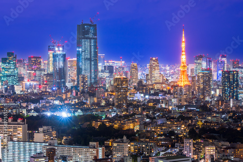 東京　六本木ヒルズからの夜景 © butterfly0124